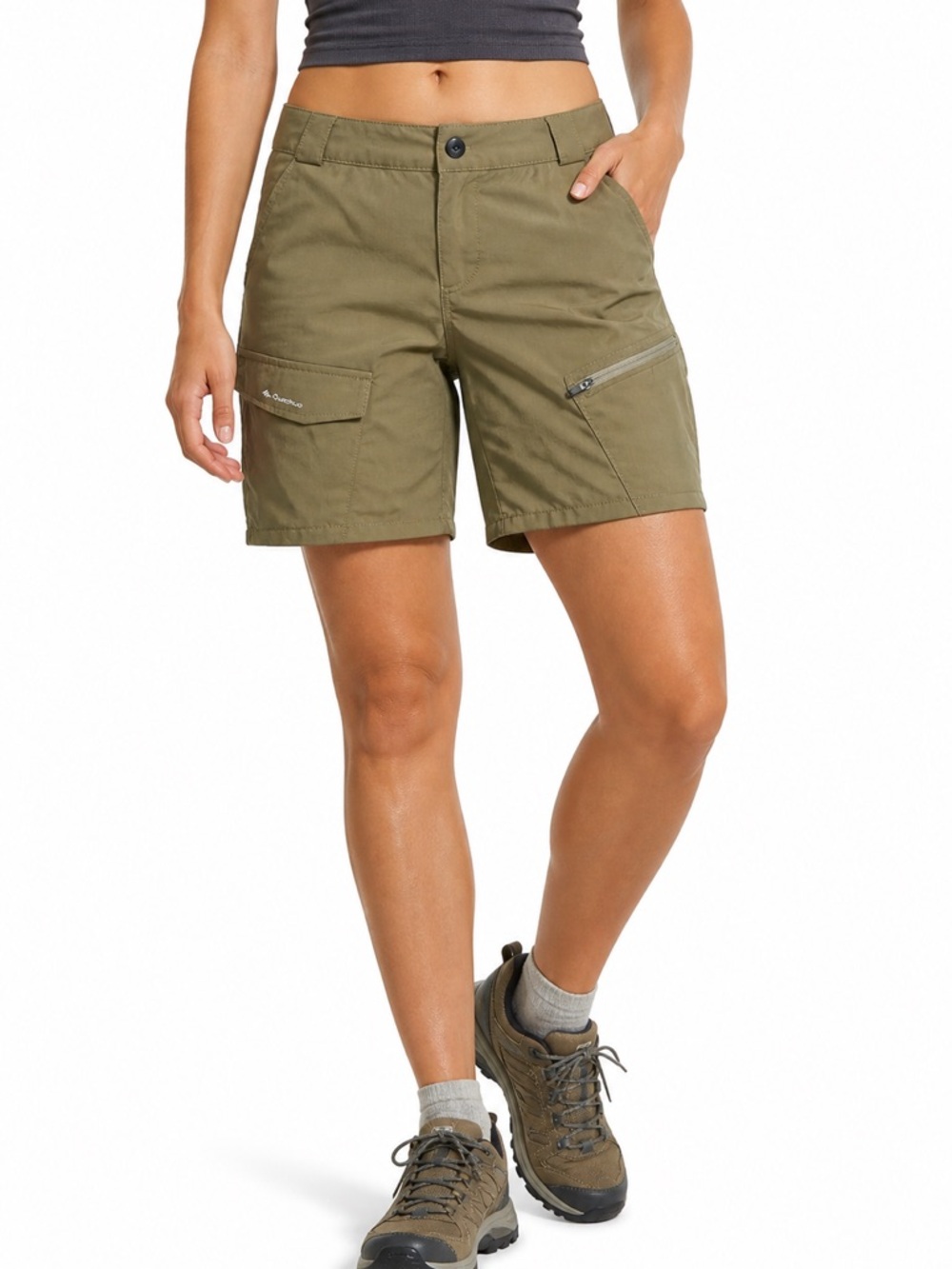 Quechua Decathlon Cargo Hiking Shorts Women’s Size S